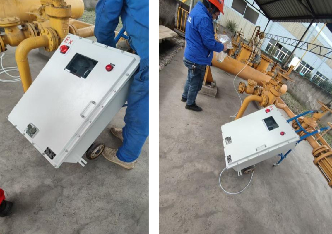 在線式燃?xì)夤艿浪臍溧绶栽诰€監(jiān)測(cè)系統(tǒng)