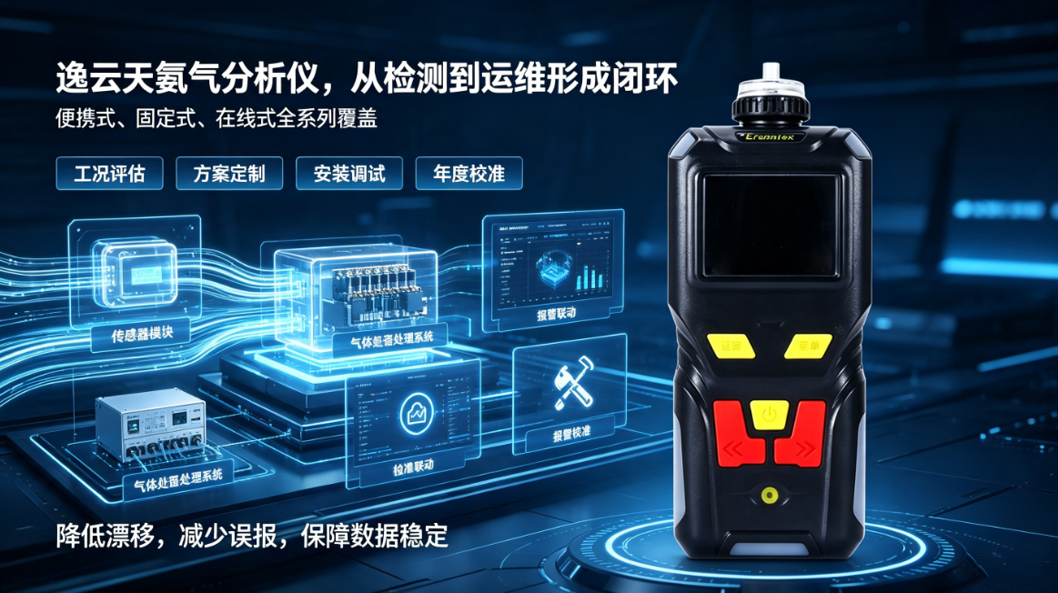 氨氣分析儀該怎么選？電化學(xué)與紅外技術(shù)的工況適配差異解析